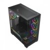 MODECOM Obudowa PC VOLCANO STELLAR PLUS ARGB MIDI 5F Czarna